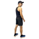 Shorts Flow c/ Sunga Interna l Preto Shorts Masculino FLETS 