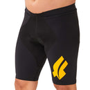 Bermuda Ciclismo Basic - PRETA c/ F AMARELO l MASC Bermuda Ciclismo Basic Compressão Masculina Parte de Baixo Flets 