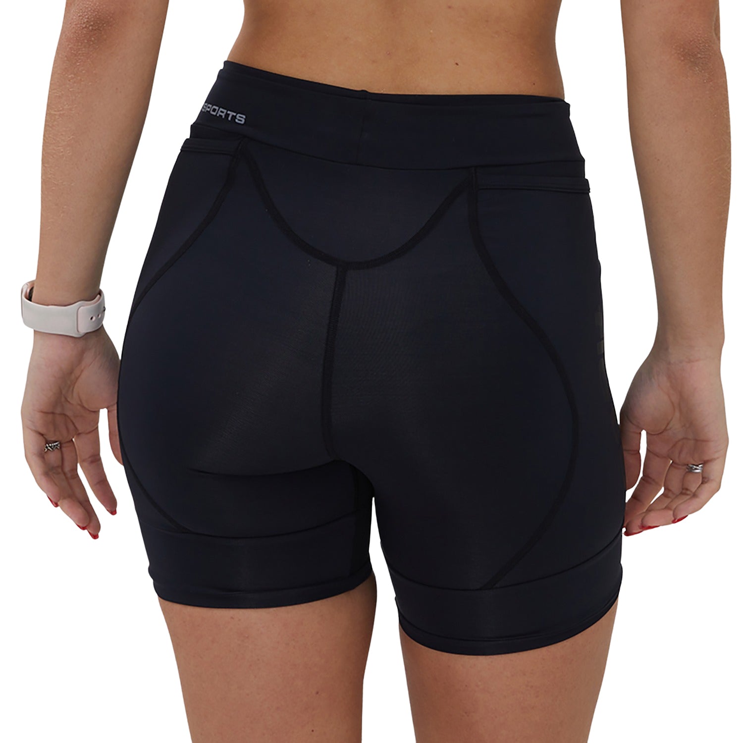 BERMUDA MULTISPORT RUN FIT FEMININA BLACKOUT Bermuda Corrida Feminina Compressão Parte de Baixo Flets 