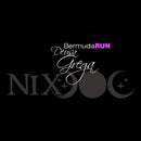 Bermuda Run NIX l Preta costura Estanho Bermuda Corrida Feminina Compressão Parte de Baixo FLETS 