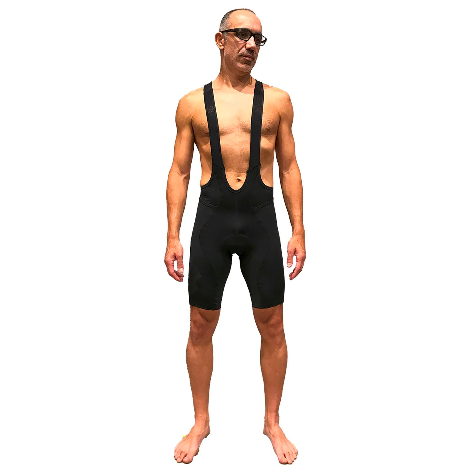 Bretelle NOVA CYCLETECH - ALLBLACK l Masc Bretelle Ciclismo Masculino Compressão Corpo Inteiro FLETS 