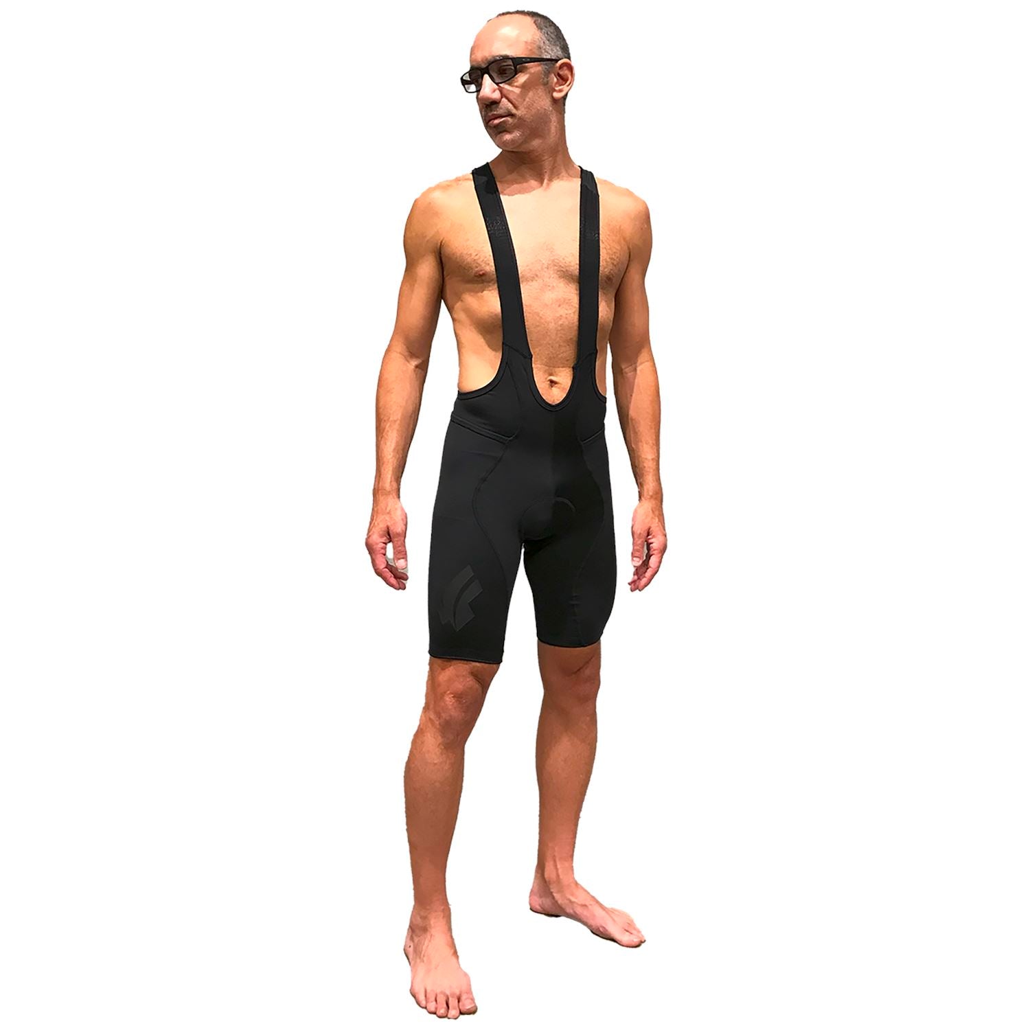Bretelle NOVA CYCLETECH - ALLBLACK l Masc Bretelle Ciclismo Masculino Compressão Corpo Inteiro FLETS 