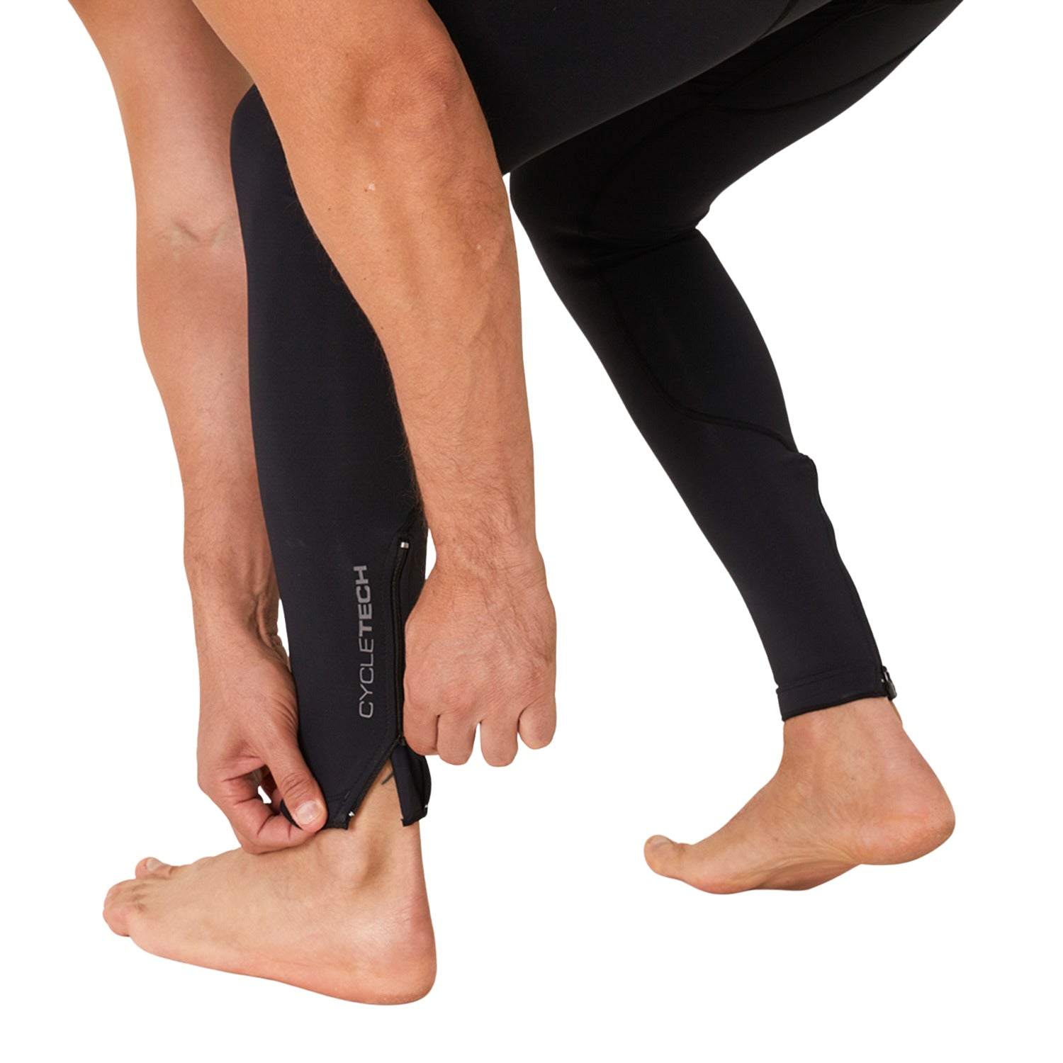 Calça Bretelle Basic - Preto c/ F AMARELO l Masc Calça Bretelle Ciclismo Masculina Compressão Corpo Inteiro Flets 