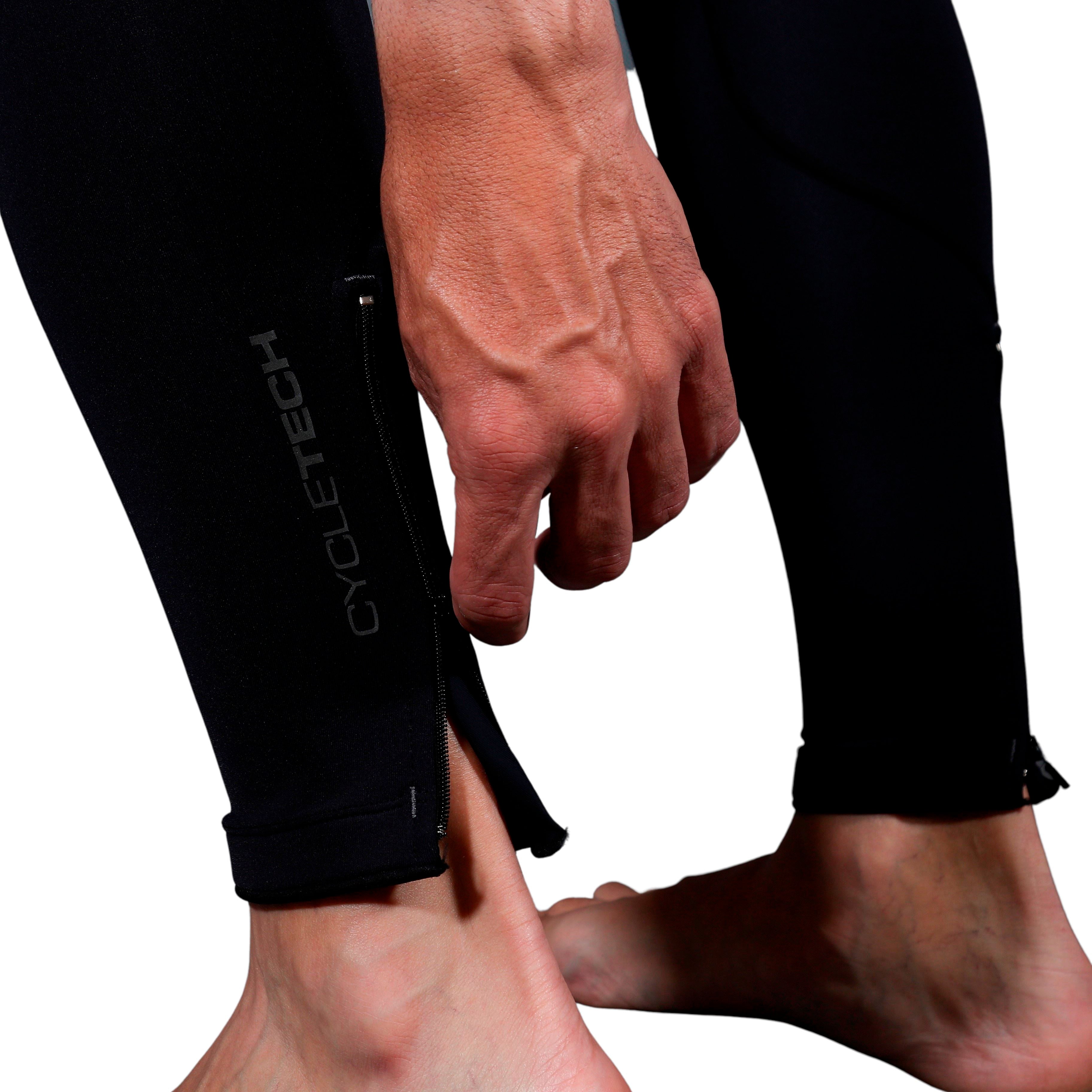 Calça Bretelle Basic - Preto c/ F ESTANHO l Masc Calça Bretelle Ciclismo Masculina Compressão Corpo Inteiro Flets 