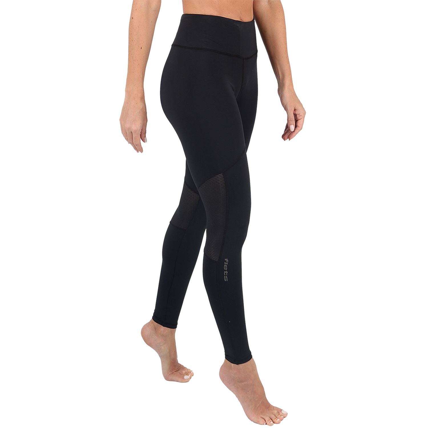 Calça Running de Compressão Bolso Cós l ALLBLACK Calça Legging Fitness Feminina VAN 3 Compressão Parte de Baixo FLETS 