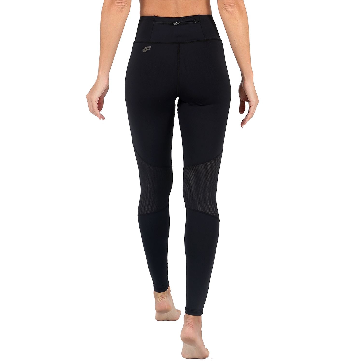 Calça Running de Compressão Bolso Cós l ALLBLACK Calça Legging Fitness Feminina VAN 3 Compressão Parte de Baixo FLETS 