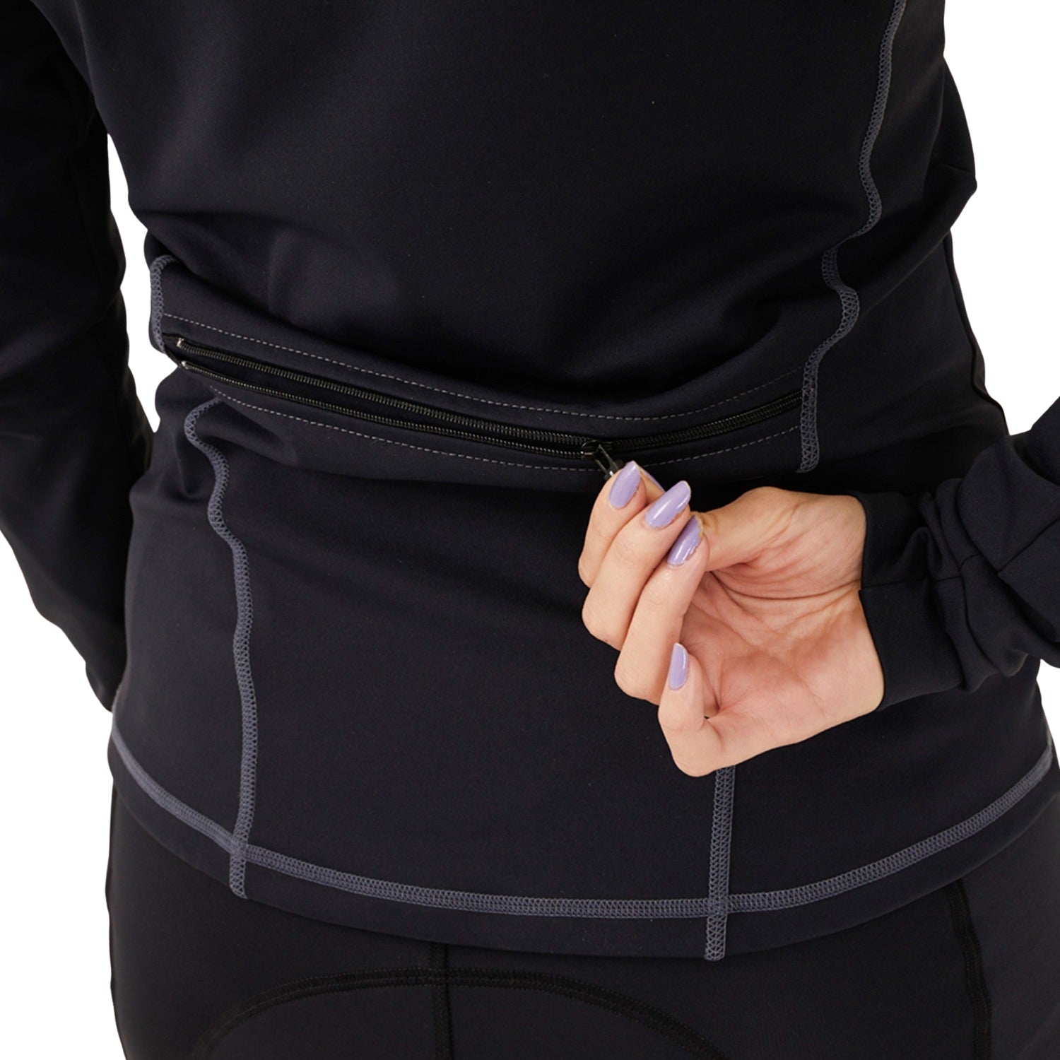 JAQUETA CLIMMOTECH MULTISPORT FEMININA Jaqueta Multisport Feminina Parte de Cima Flets 