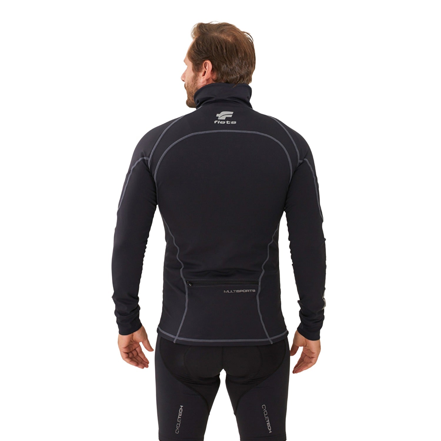 JAQUETA CLIMMOTECH MULTISPORT MASCULINA Jaqueta Multisport Masculina Parte de Cima Flets 