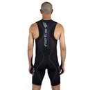 Macaquinho TRIATHLON s/manga PRETO l Masc Macaquinho Triathlon Masculino Compressão Corpo Inteiro Flets 