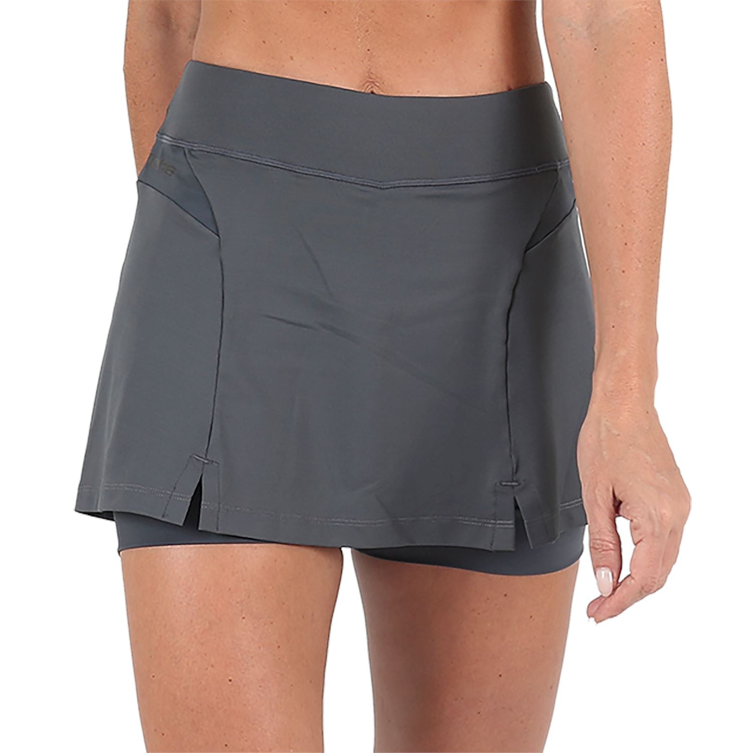 Saia Shorts l Estanho Saia Shorts Feminino Fitness Parte de Baixo FLETS 