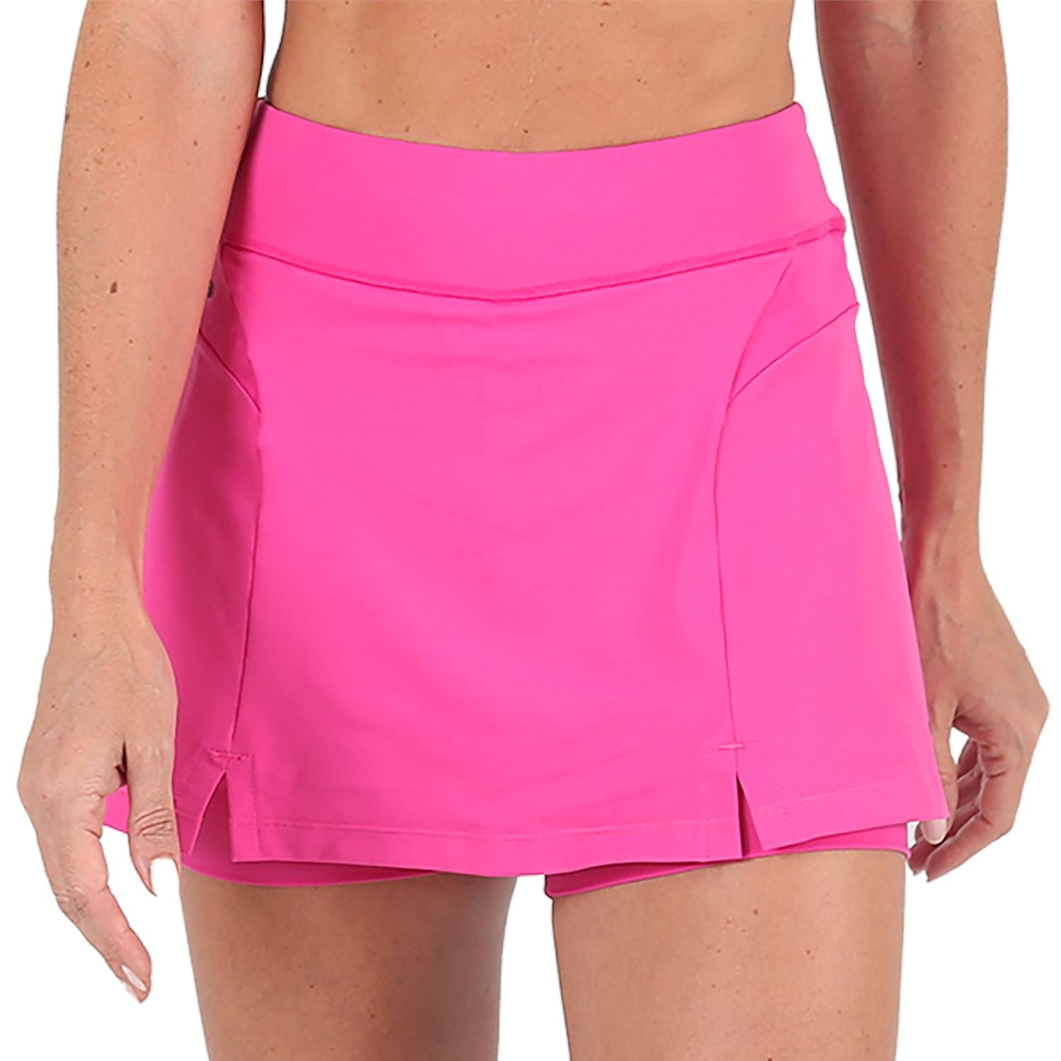 Saia Shorts l Rosa Saia Shorts Feminino Fitness Parte de Baixo FLETS 