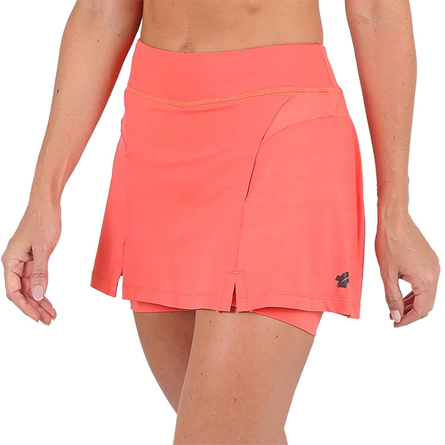 Saia Shorts l Salmão Saia Shorts Feminino Fitness Parte de Baixo FLETS 