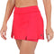 Saia Shorts l Vermelho Saia Shorts Feminino Fitness Parte de Baixo FLETS 