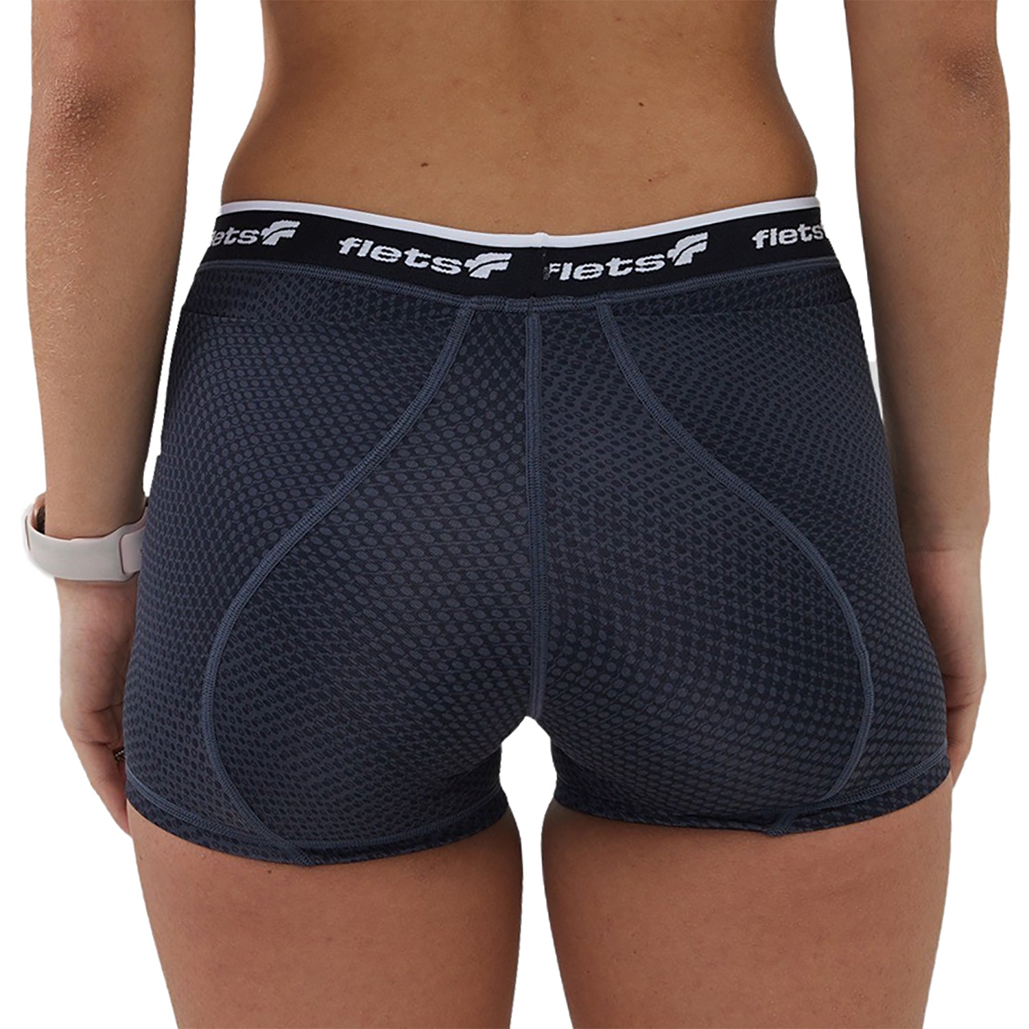Shorts Multisport c/Bolso - FFE Detalhe BRANCO l Fem Shorts Crossfit/Run Flets 