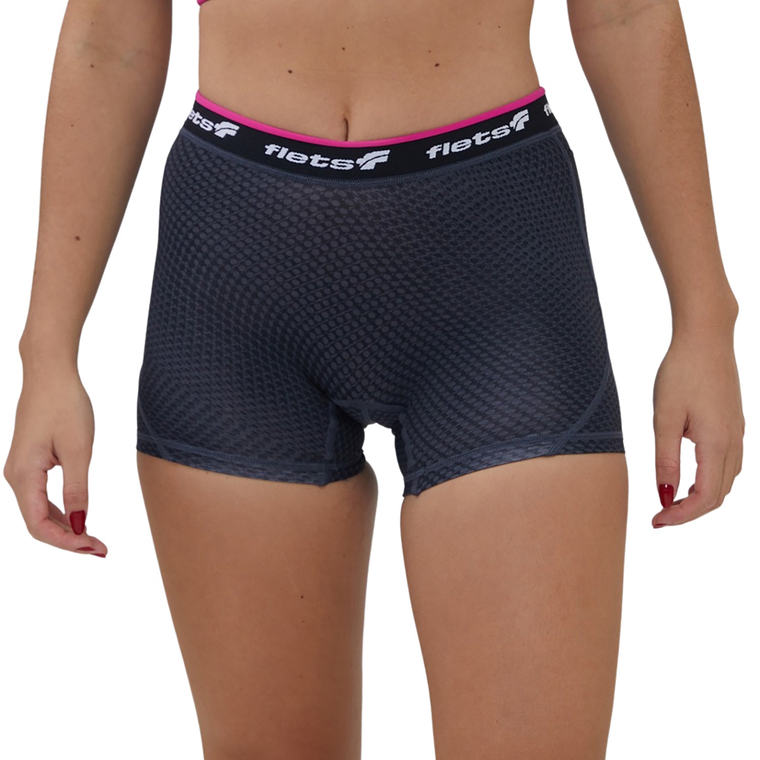 Shorts Multisport c/Bolso- FFE Detalhe ROSA l Fem Shorts Crossfit/Run Flets 