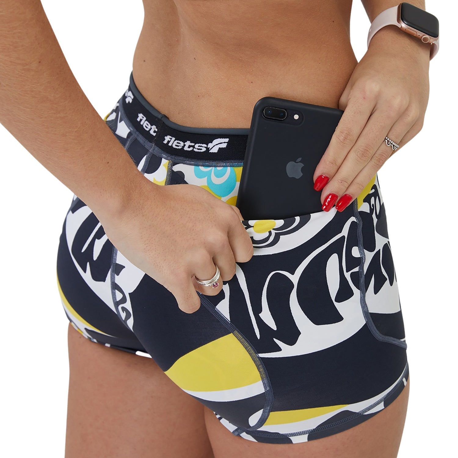 Shorts Multisport c/Bolso - FLOMIX l Fem Shorts Crossfit/Run Flets 