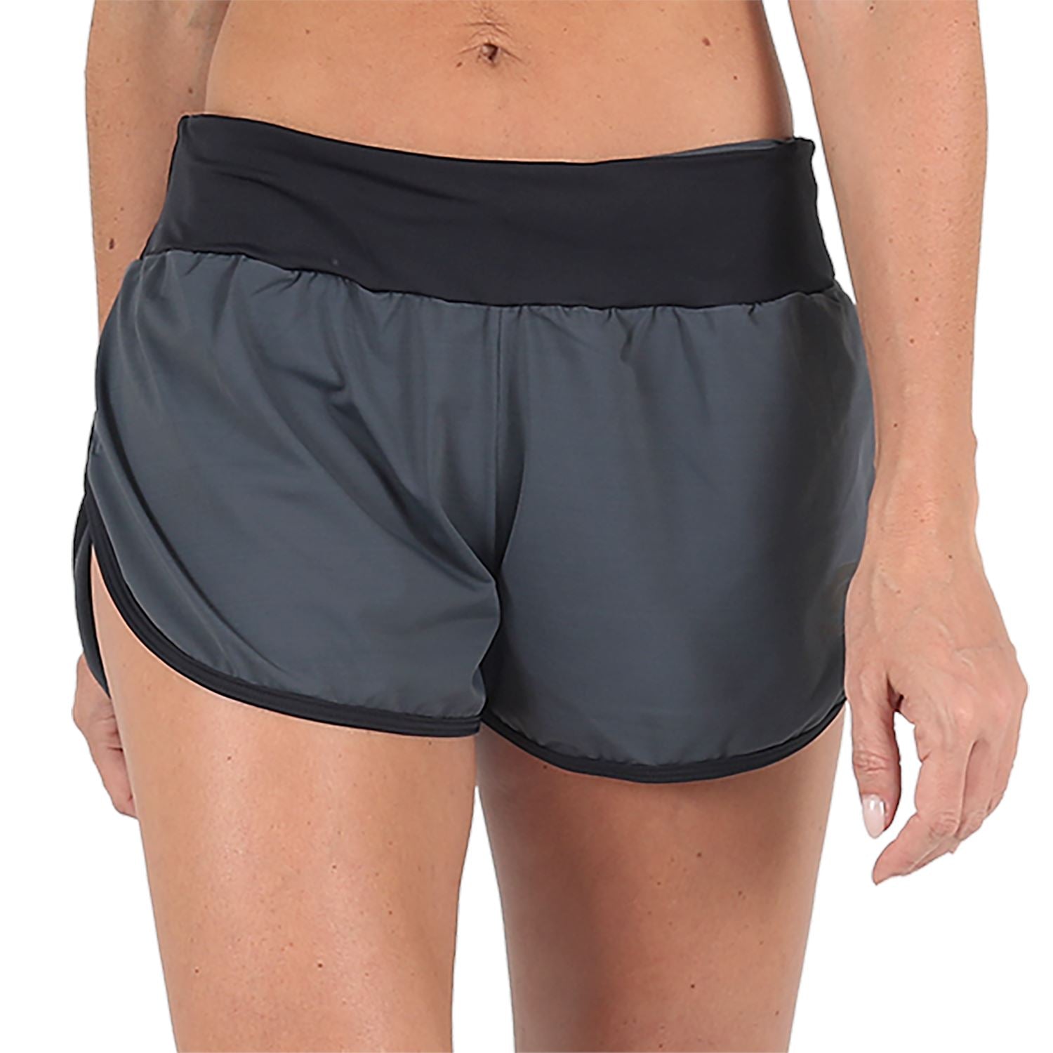 Shorts Run Fem l Estanho Shorts Crossfit/Run FLETS 