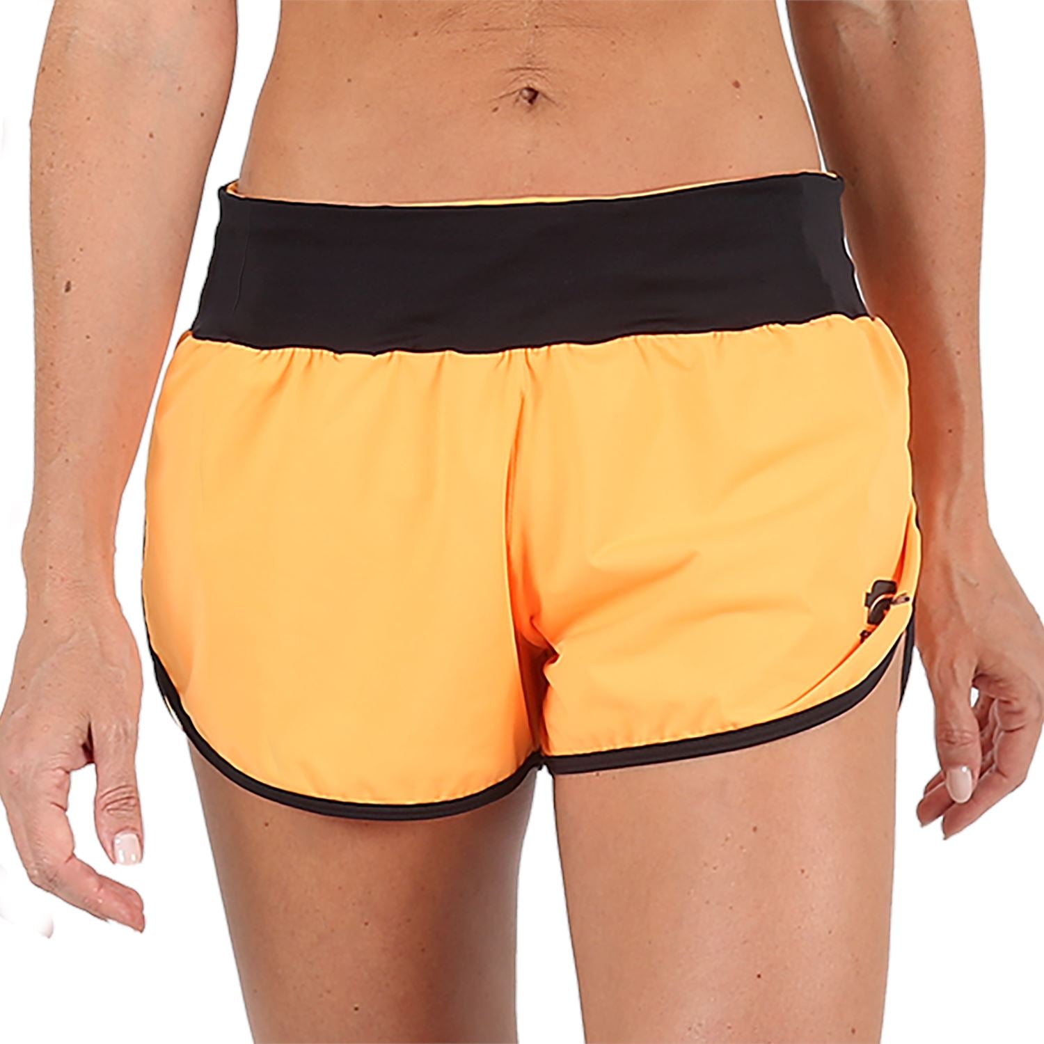 Shorts Run Fem l Laranja Shorts Crossfit/Run FLETS 