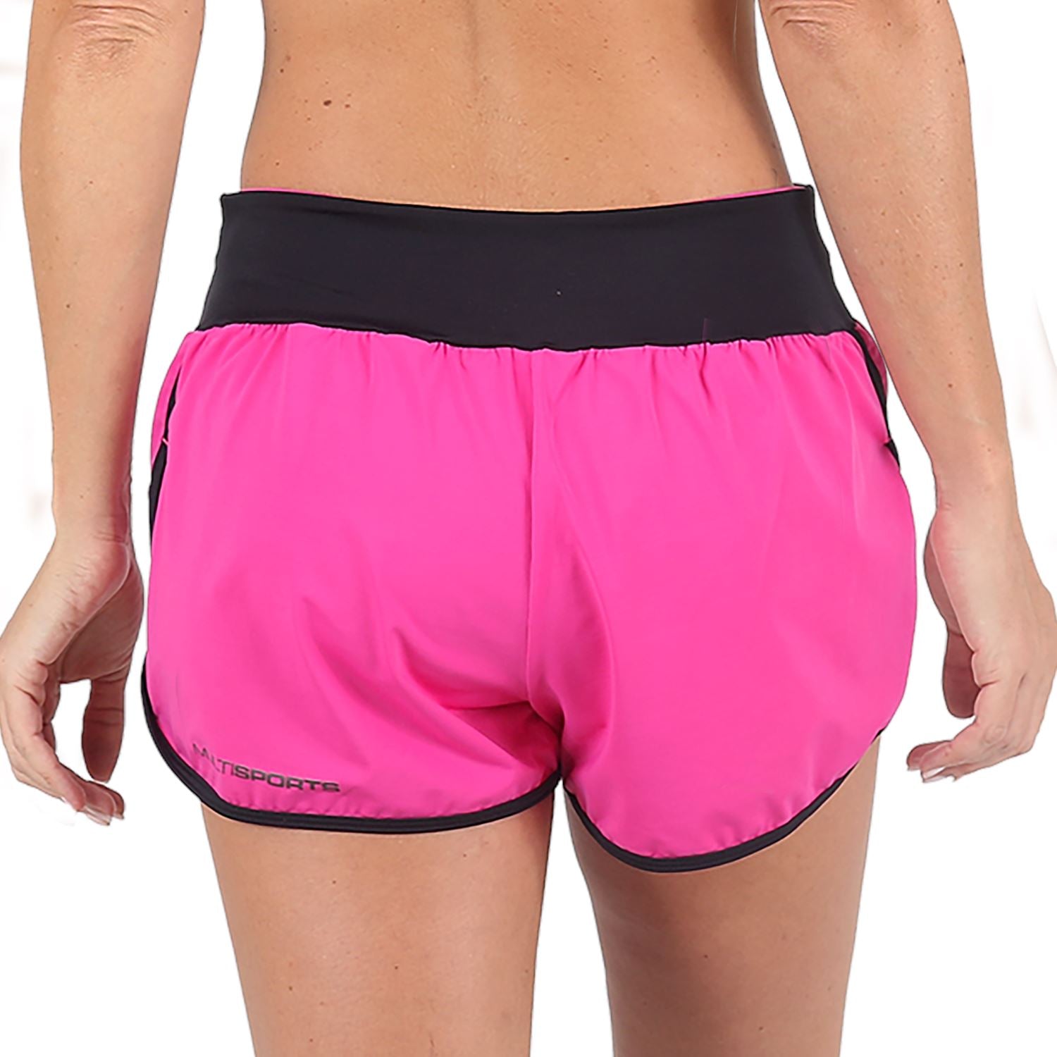 Shorts Run Fem l Rosa Shorts Crossfit/Run FLETS 