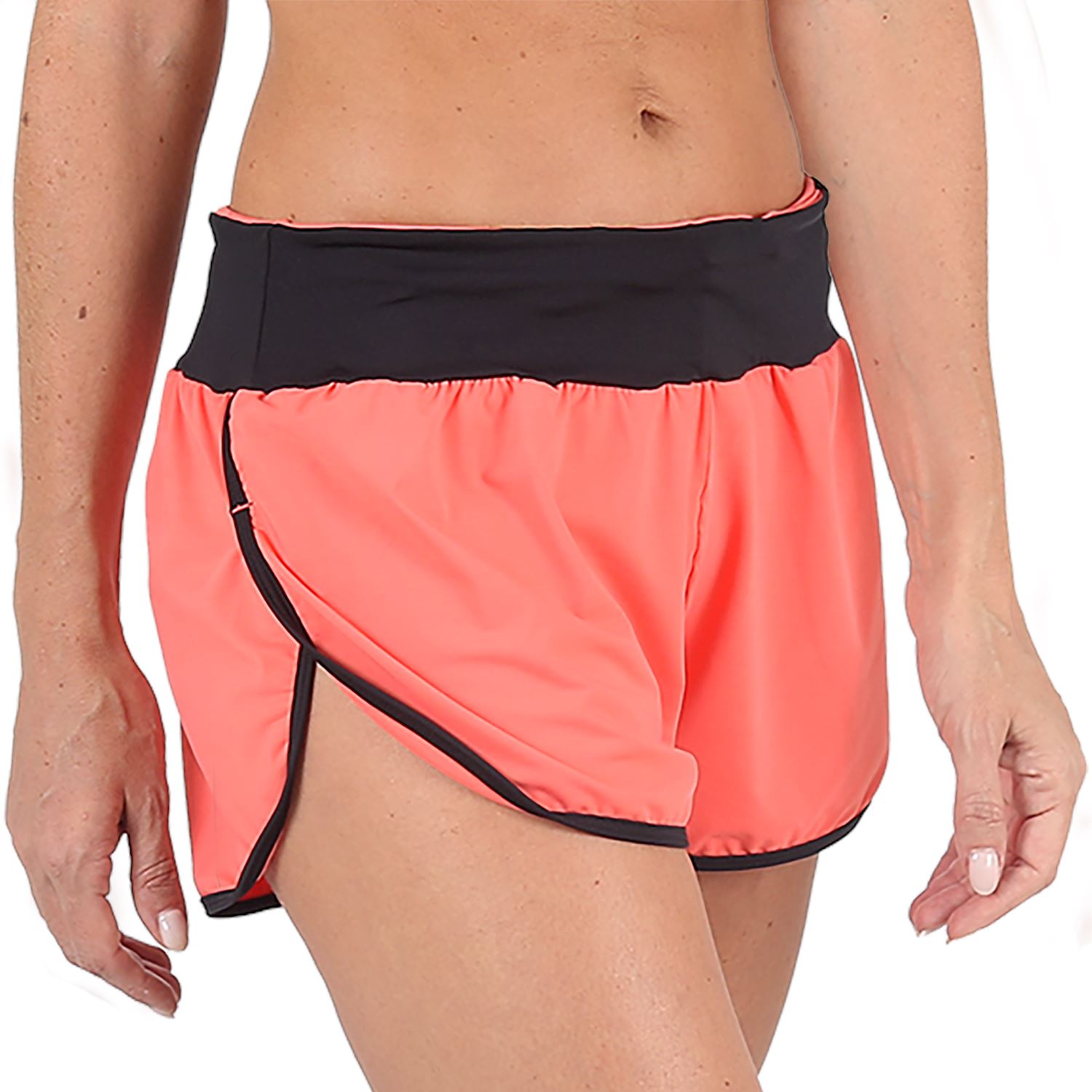 Shorts Run Fem l Salmão Shorts Crossfit/Run FLETS 