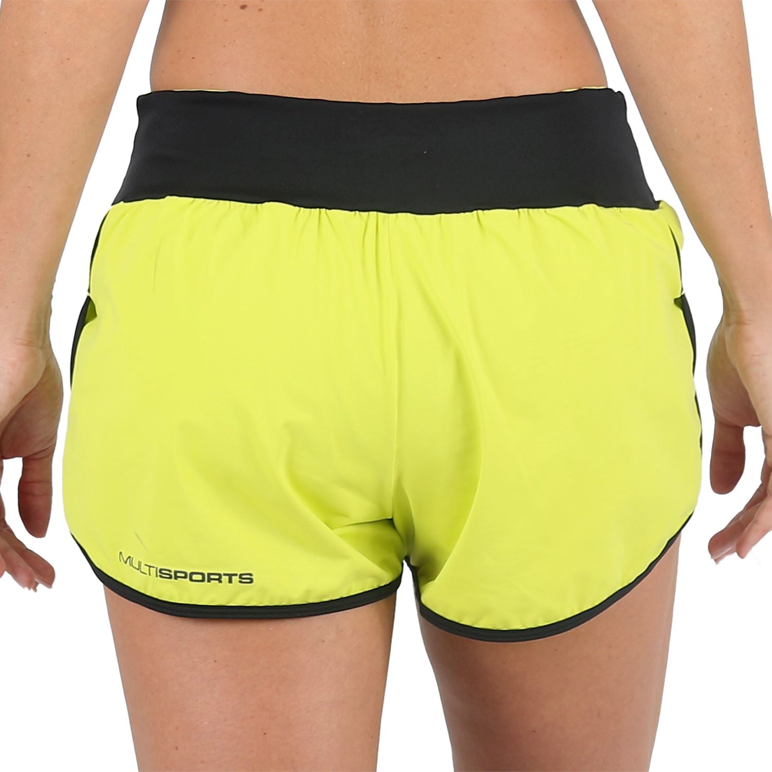 Shorts Run Feminino Verde Shorts Crossfit/Run FLETS 