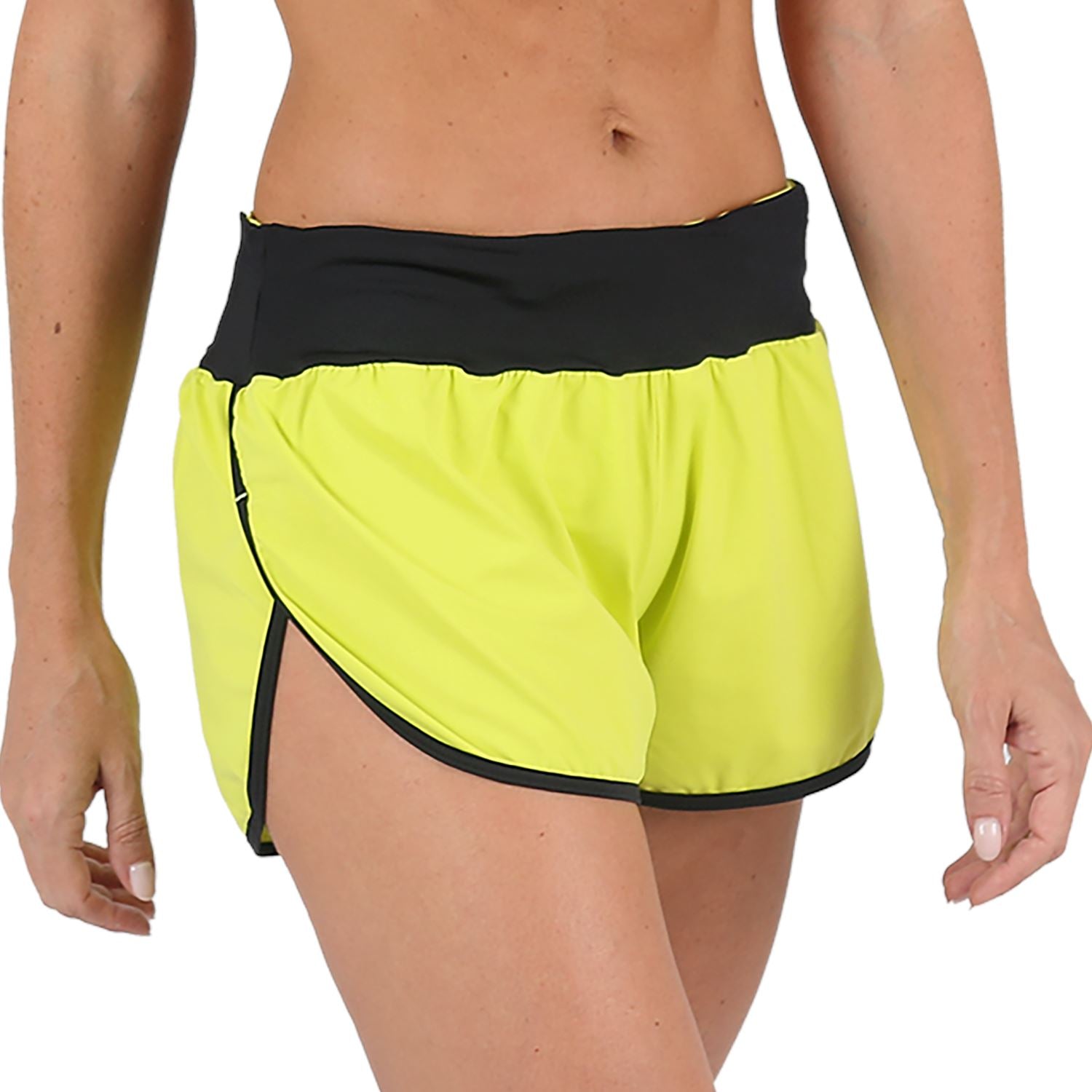 Shorts Run Feminino Verde Shorts Crossfit/Run FLETS 