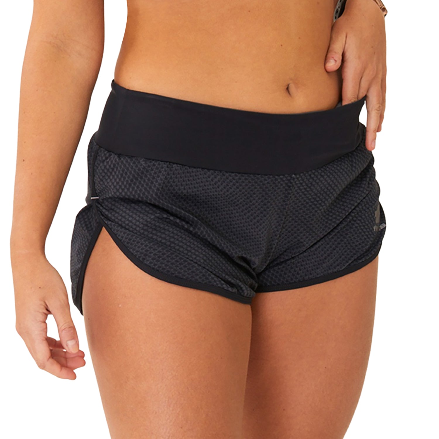 Shorts Run FFE Detalhe ESTANHO l Fem Shorts Crossfit/Run Flets 