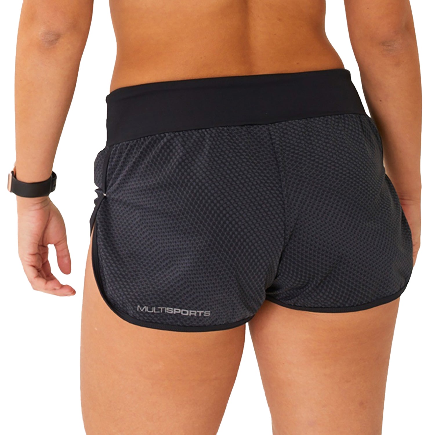 Shorts Run FFE Detalhe ESTANHO l Fem Shorts Crossfit/Run Flets 