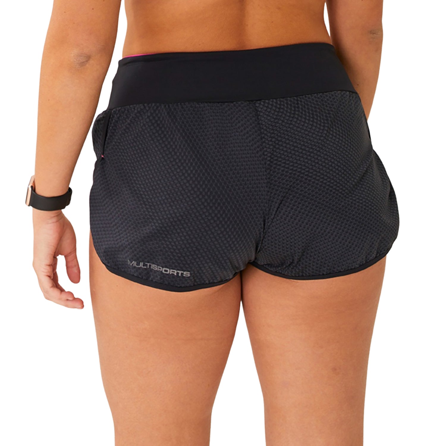 Shorts Run FFE Detalhe ROSA l Fem Shorts Crossfit/Run Flets 