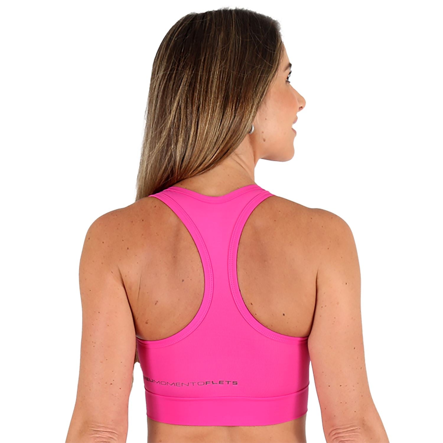 Top Costa Nadador Colors l Rosa Top costa nadador Feminino Compressão Parte de Cima FLETS 